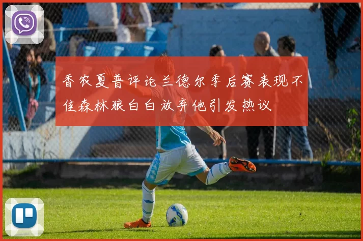 香农夏普评论兰德尔季后赛表现不佳森林狼白白放弃他引发热议